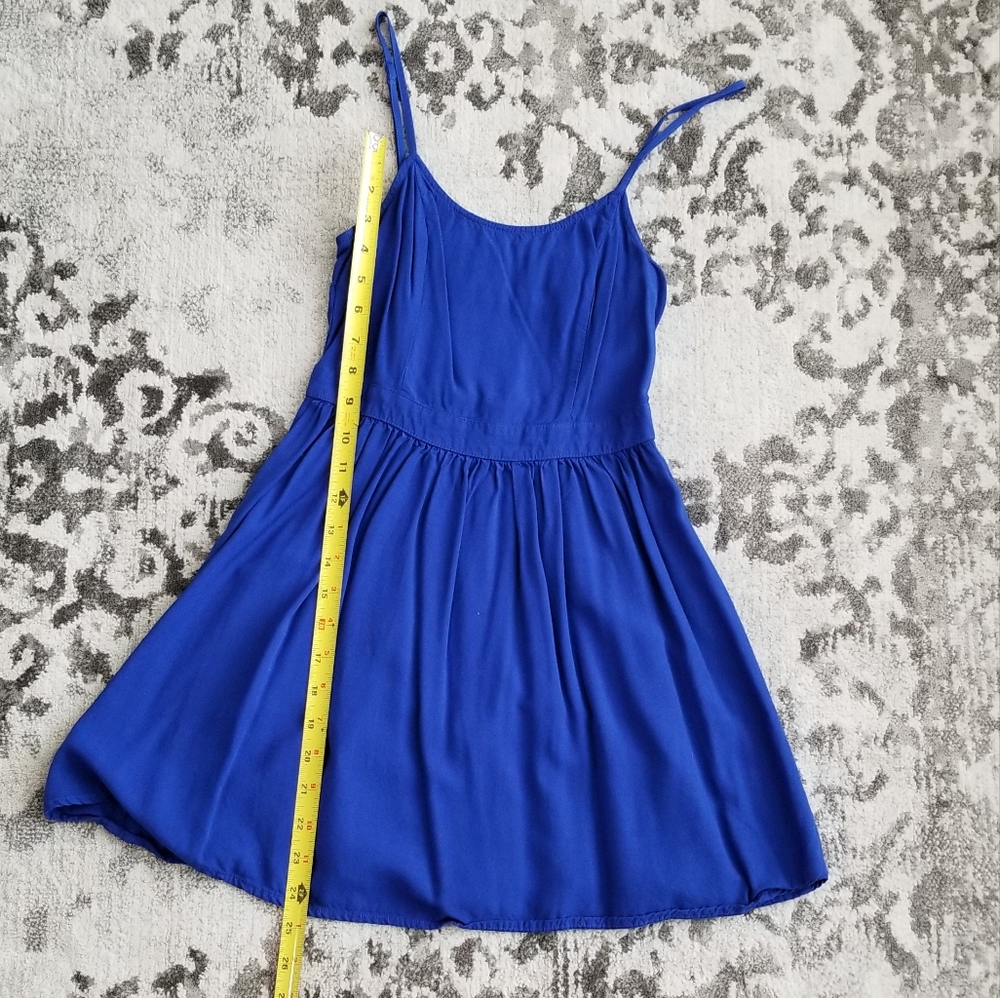 American eagle blue mini dress